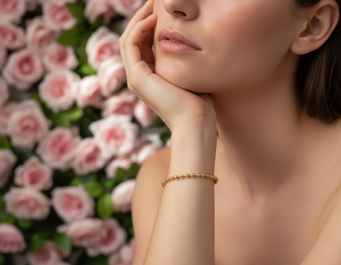 Golden Bead Bracelet