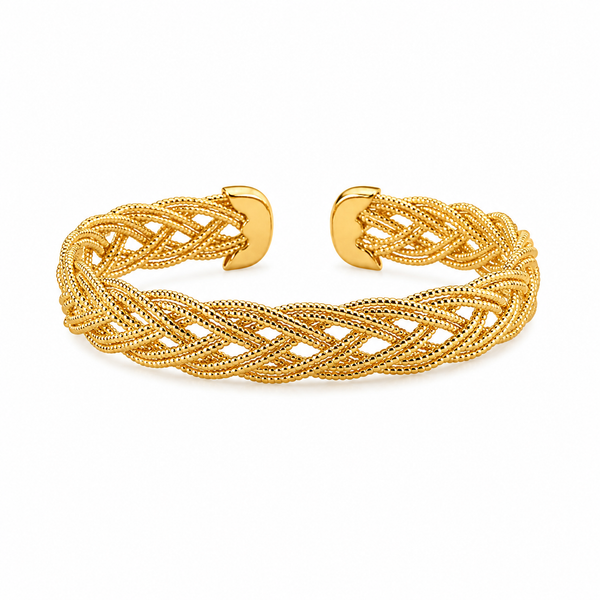 Luna Woven Cuff Bracelet