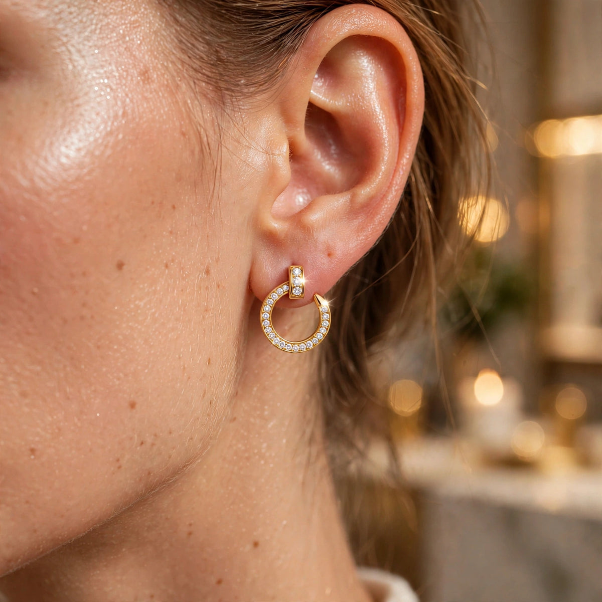 The Aurelia Zircon Earrings
