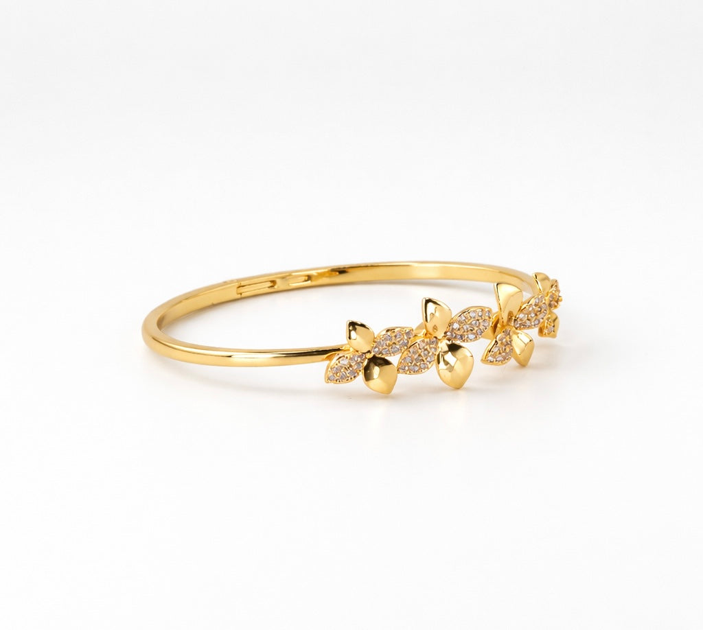 Blossom Crystal Bangle