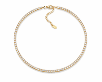 Diamond Glow Tennis Choker