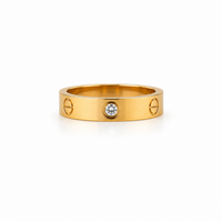 Luxury Crystal Band Ring