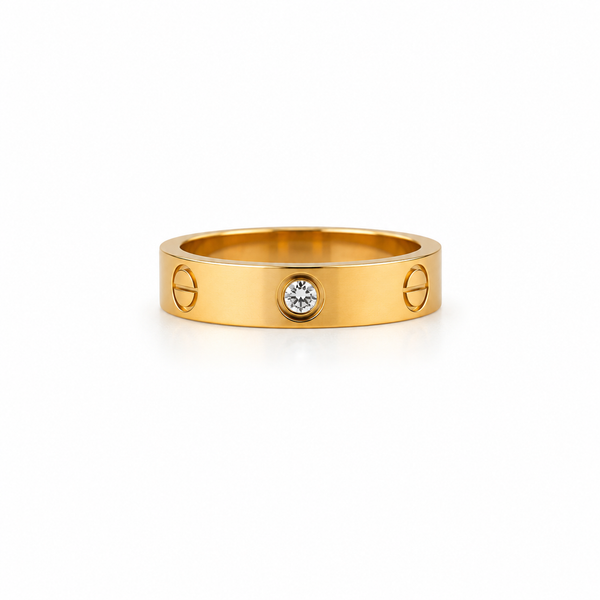 Luxury Crystal Band Ring