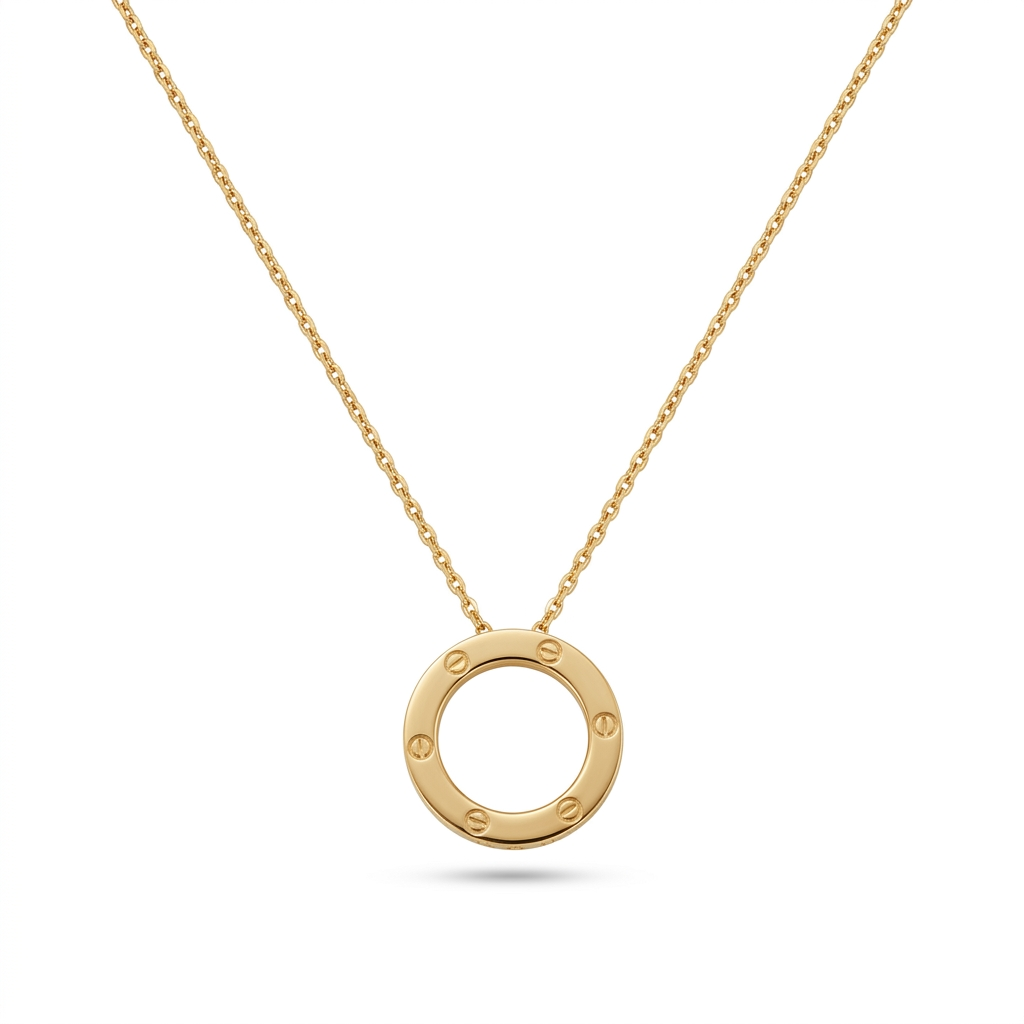 Celeste Circle Necklace