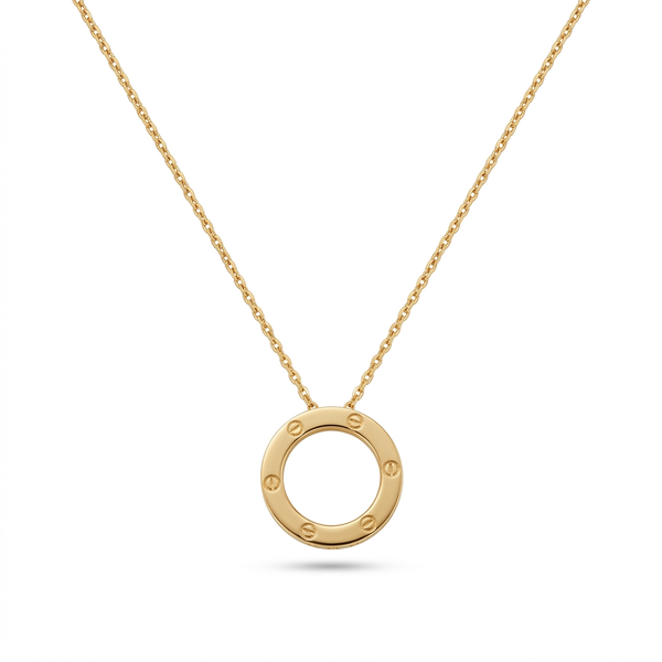 Celeste Circle Necklace