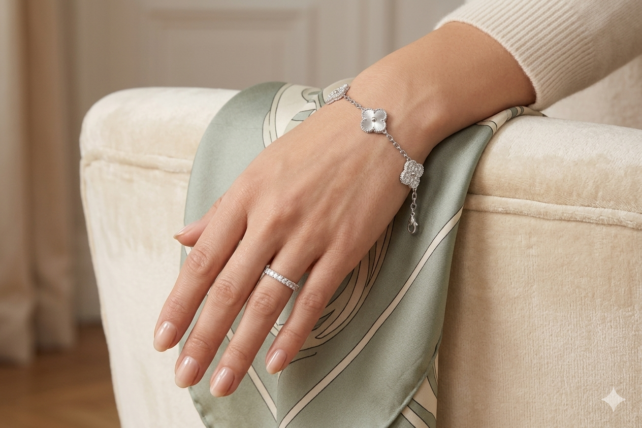 Celeste Clover Bracelet