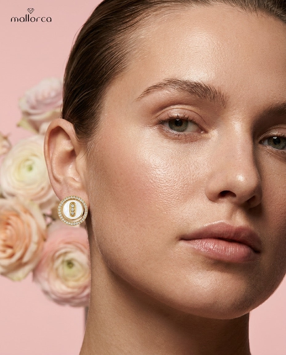 Imperial Pearl Stud Earrings