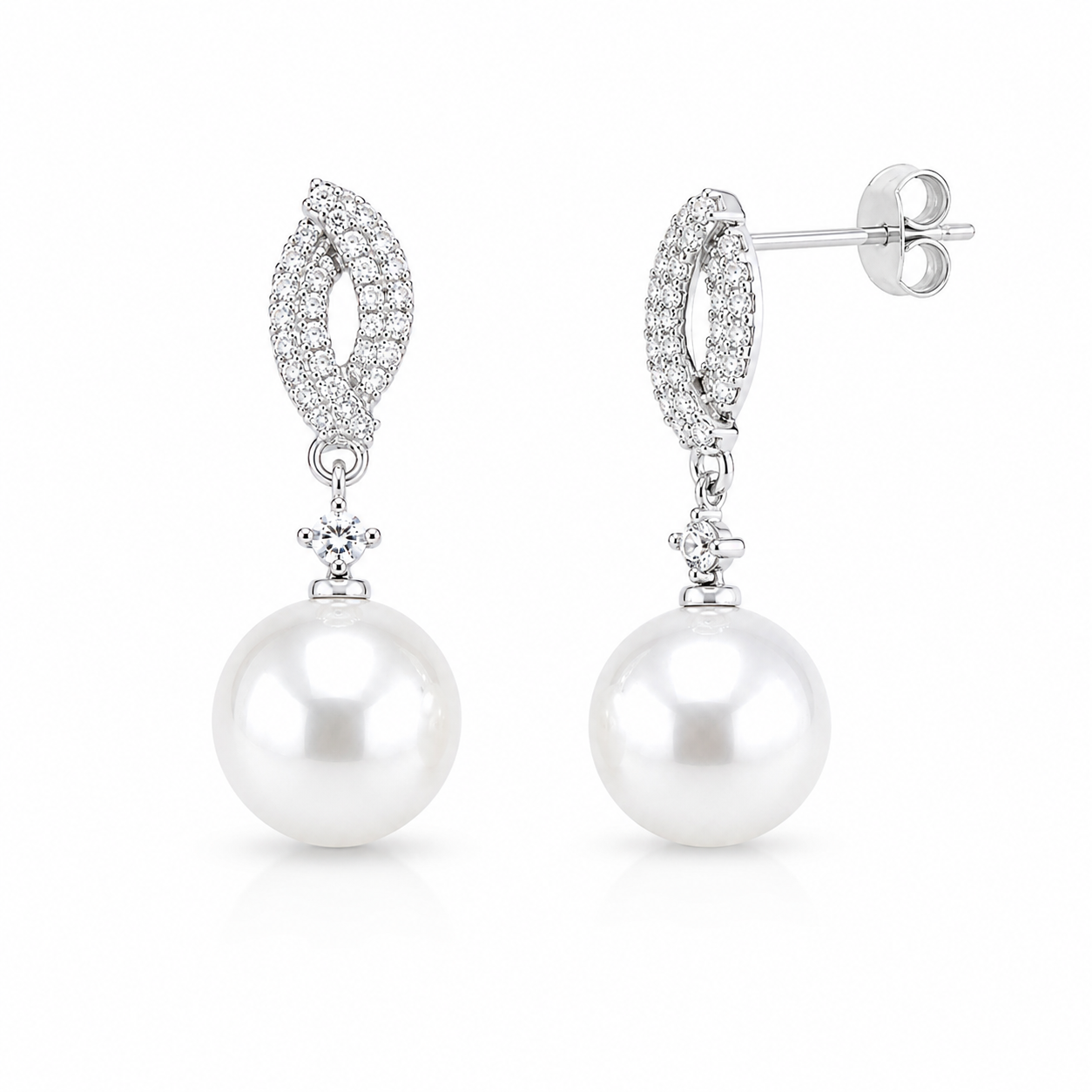 Pearl Royale Drop Earrings