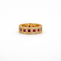 Ruby Royale Gold Ring
