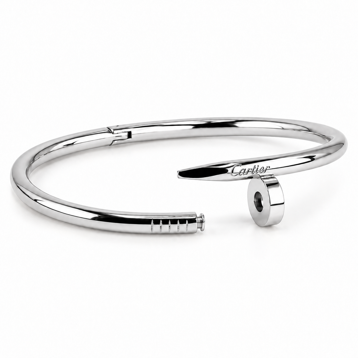 Signature Edition Silver Nail Bangle