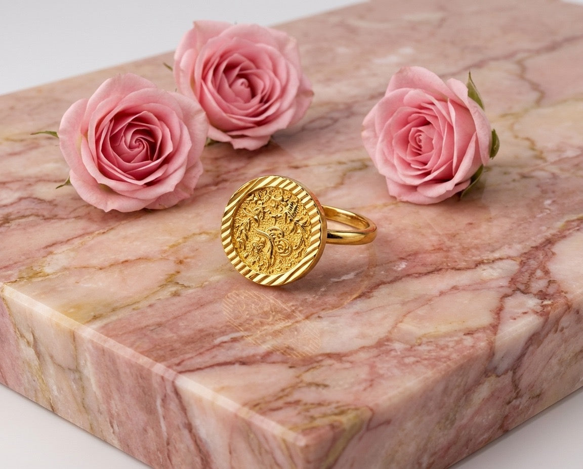Valencia Coin Twist Bangle