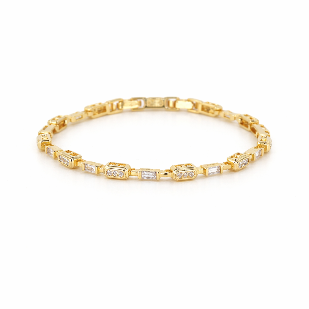 Royal Baguette Crystal Bracelet