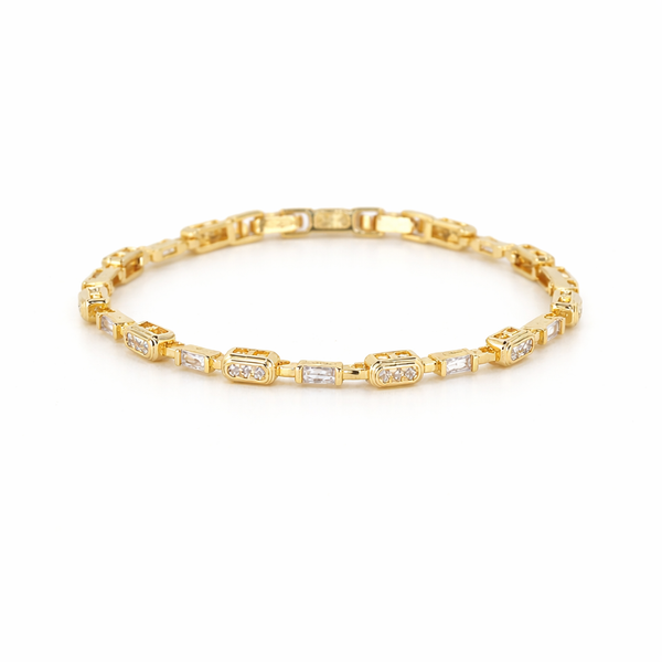 Royal Baguette Crystal Bracelet