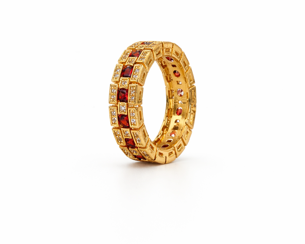 Ruby Royale Gold Ring