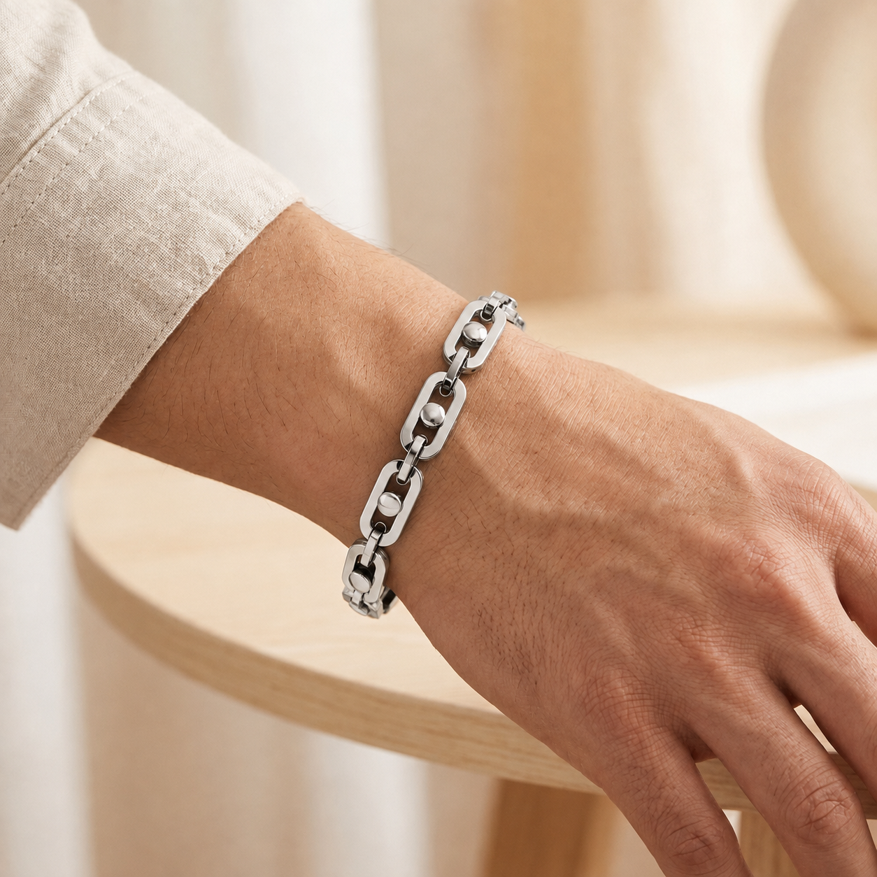 Atlas Link Men’s Bracelet