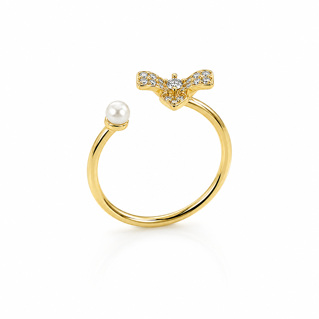 Bloom Pearl Adjustable Ring