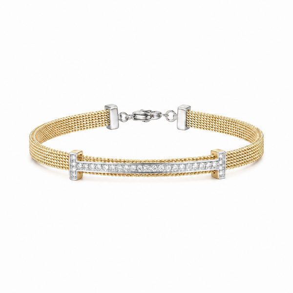 Celeste Crystal Bar Bracelet