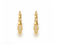 Geometric Crystal Drop Earrings