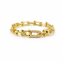 Signature Lock Chain Bracelet