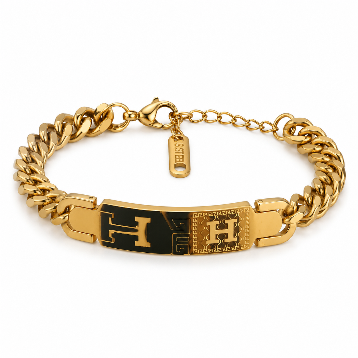 Noir Emblem Men’s Bracelet