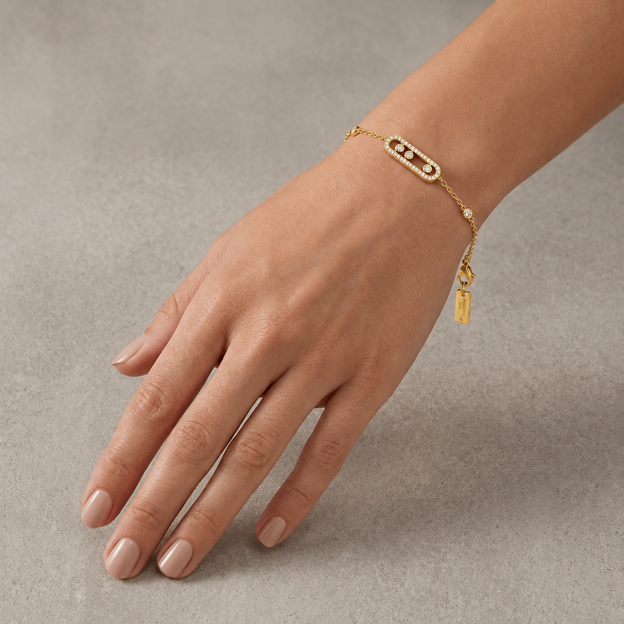 The Masterpiece Motion Chain Bracelet – Gold