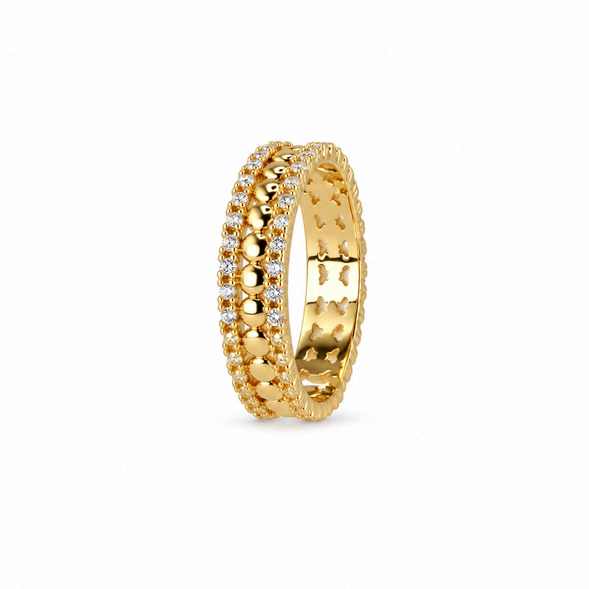 Royal Pavé Band Ring