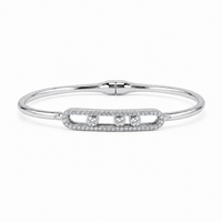 The Masterpiece Motion Bangle – Silver