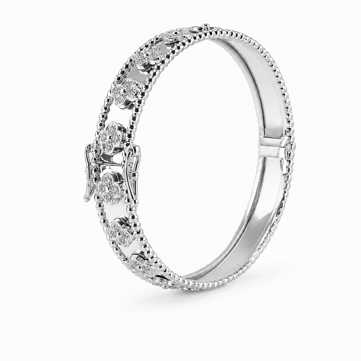 Celeste Clover Bangle