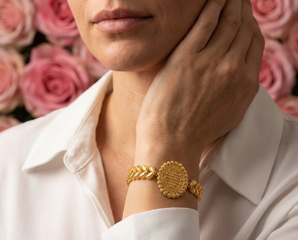 Ayat Al Kursi Gold Bracelet