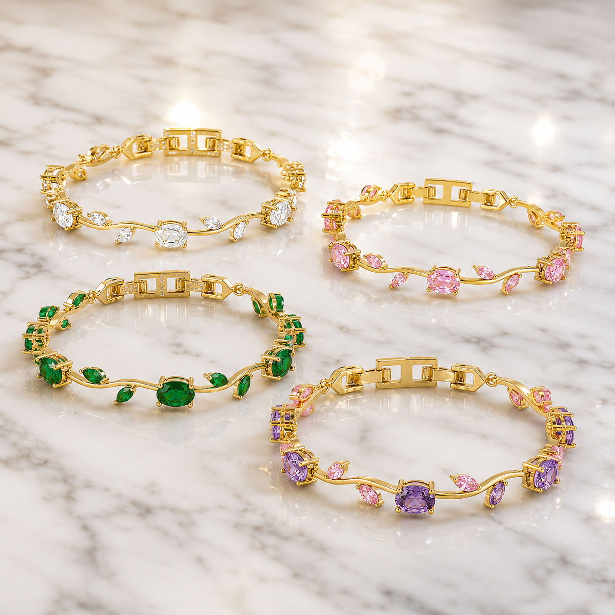 Pink Blossom Bracelet
