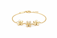 Golden Daisy Trio Bracelet