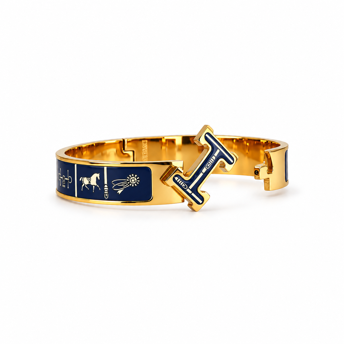 Nile Blue Hieroglyph Bracelet