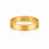 Luxury Screw Band Ring