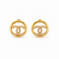 Éclat Circle Earrings