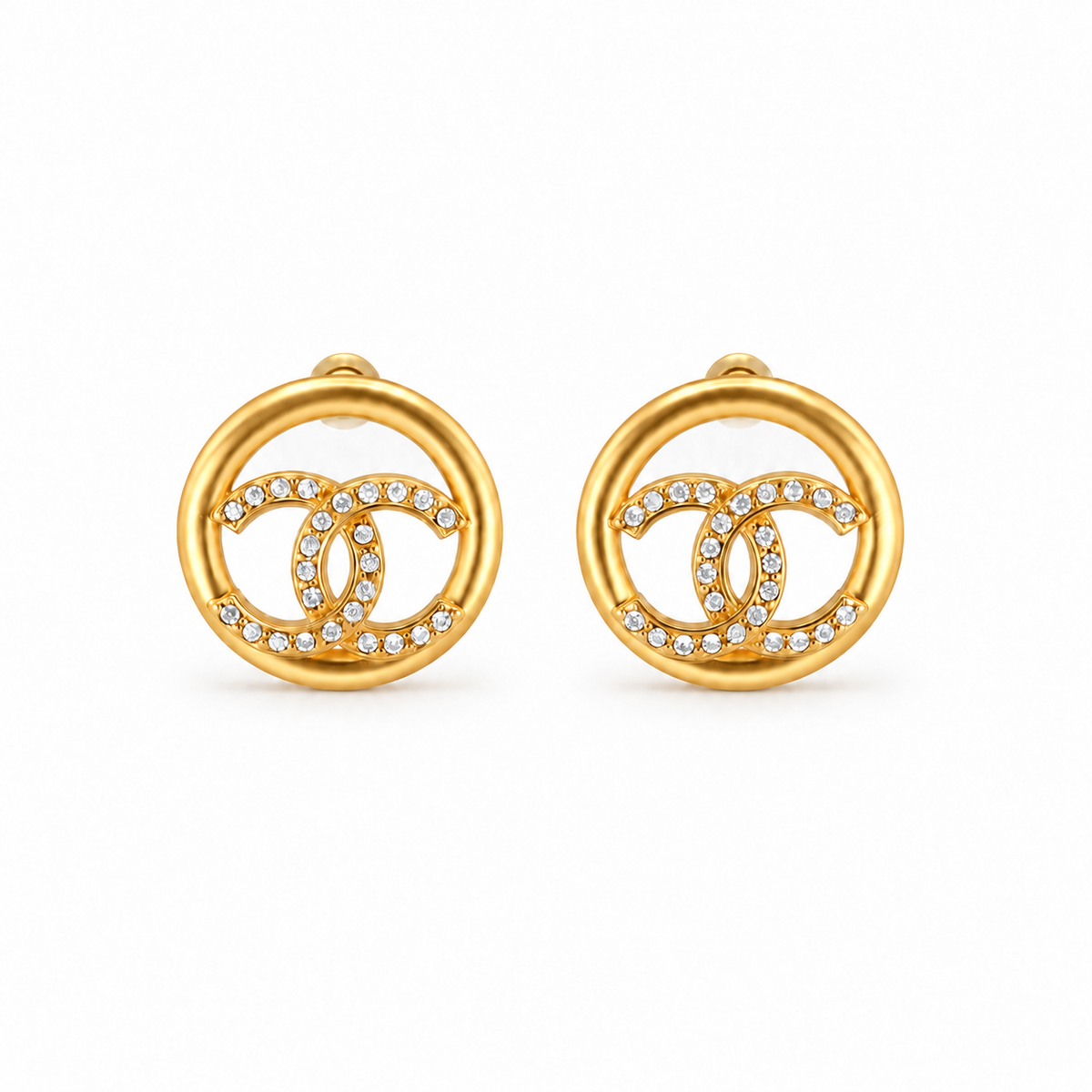 Éclat Circle Earrings