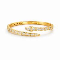 Valeria Geometric Crystal Cuff