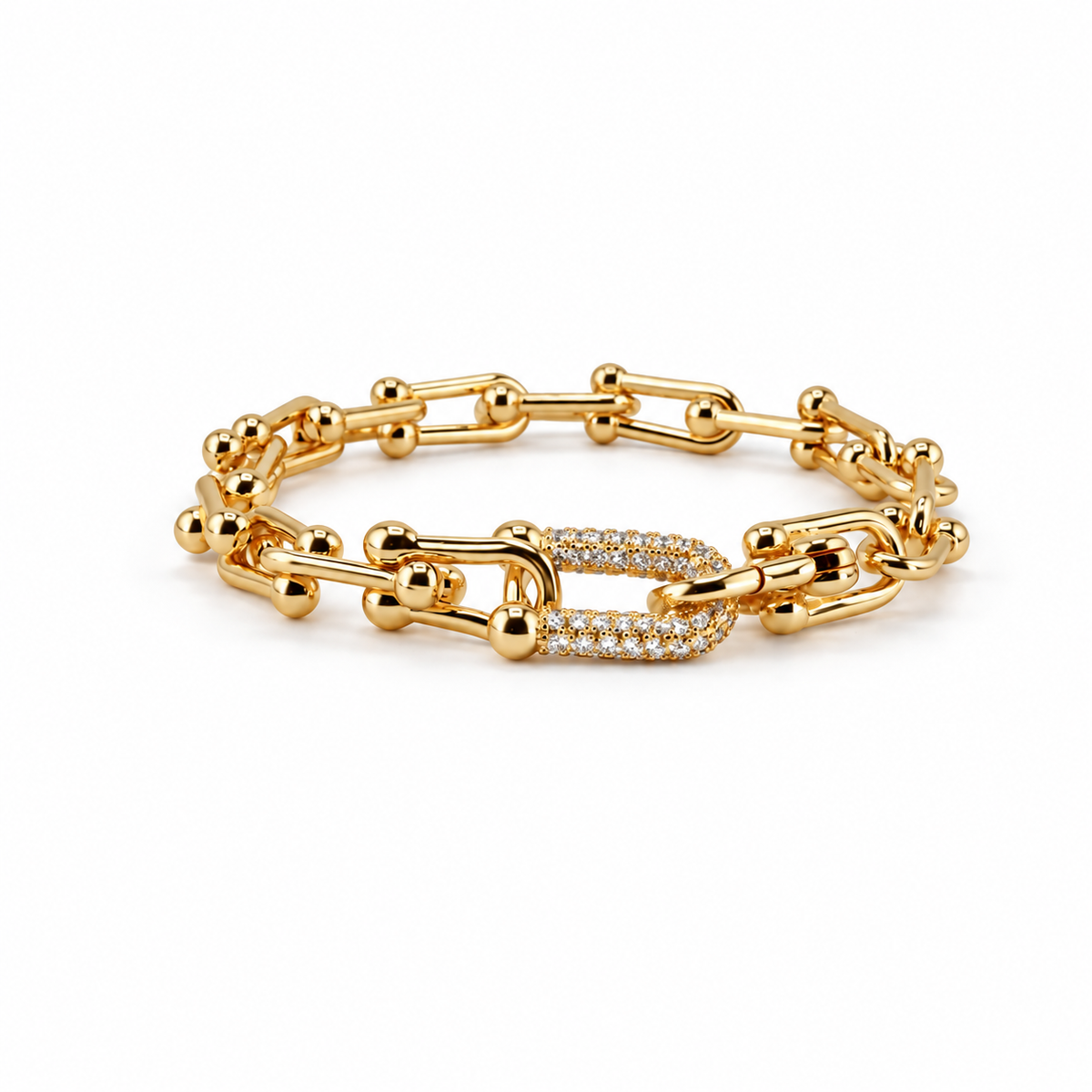 Masterpiece Lock Chain Bracelet