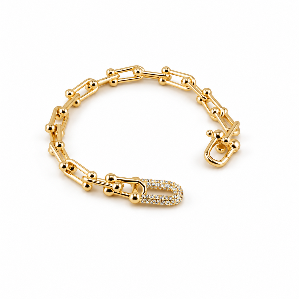Masterpiece Lock Chain Bracelet