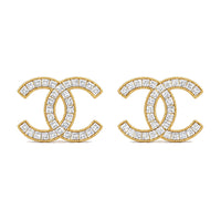 Valentina Princess-Cut Crystal Earrings