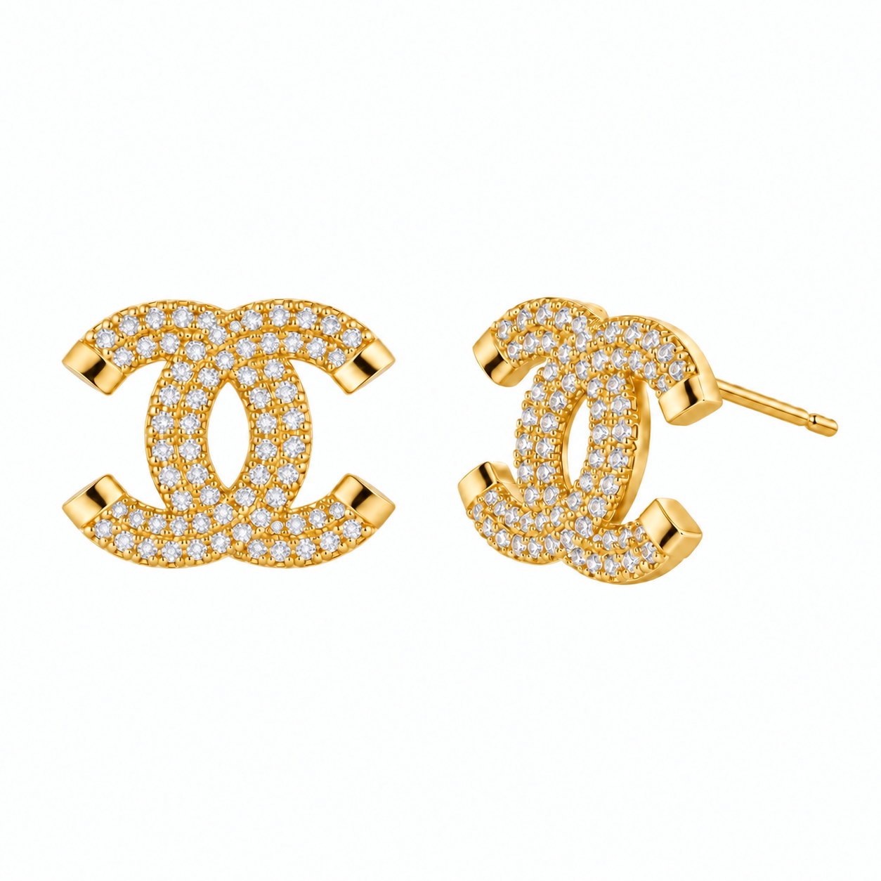 Celeste Pavé Crystal Earrings