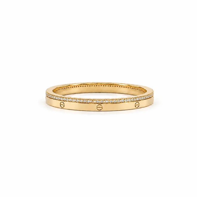 Golden Signature Ring