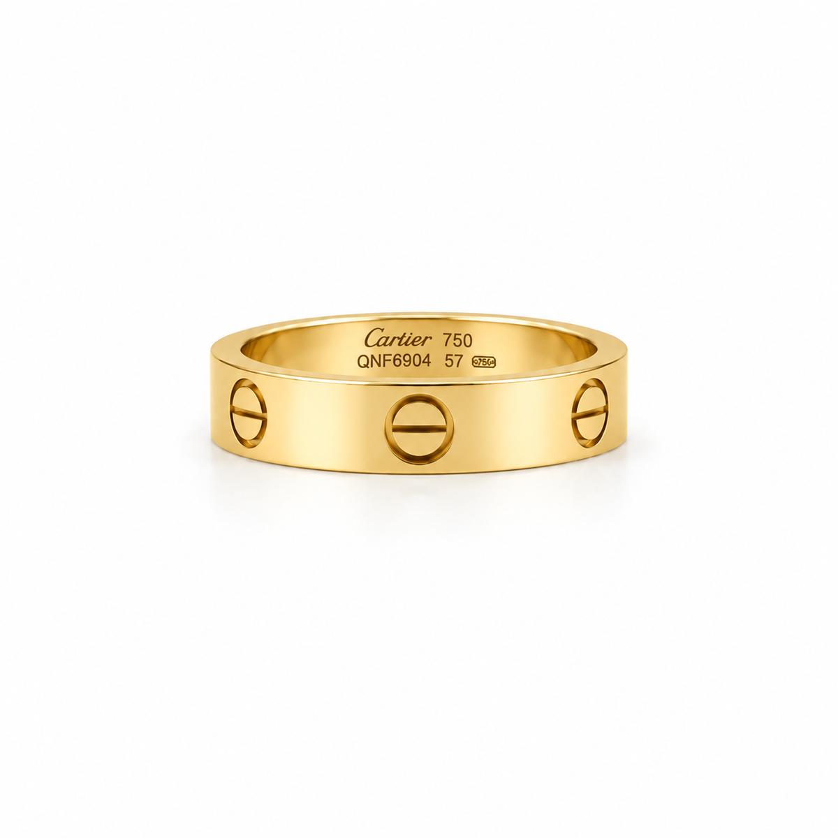 Luxury Screw Band Ring