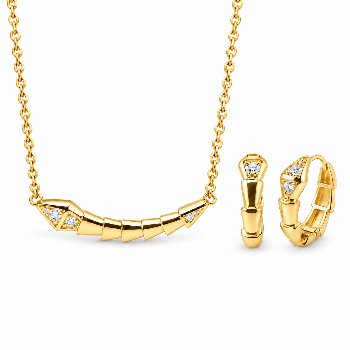 The Golden Arc Necklace