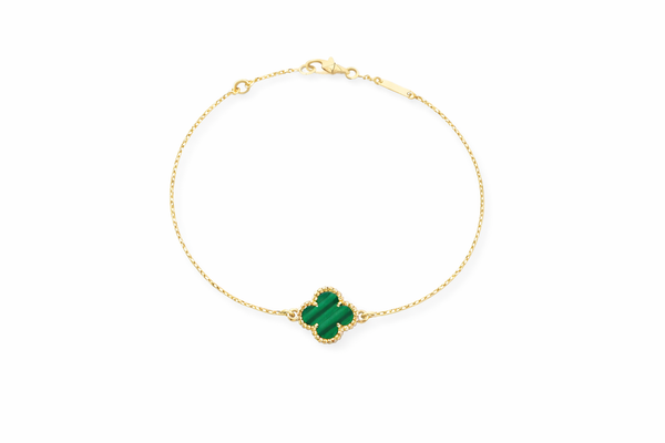Emerald Clover Bracelet
