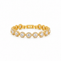Éclat Crystal Halo Bracelet