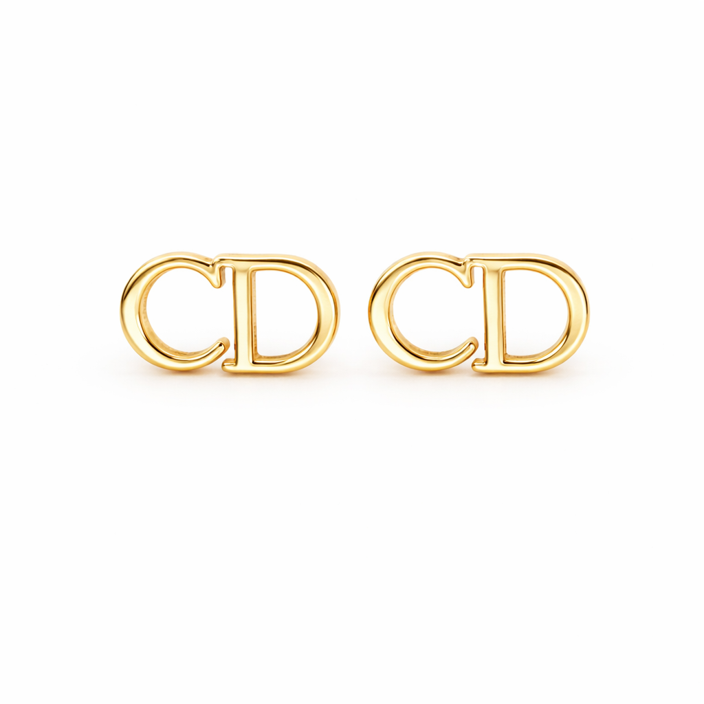 Golden Charm Studs