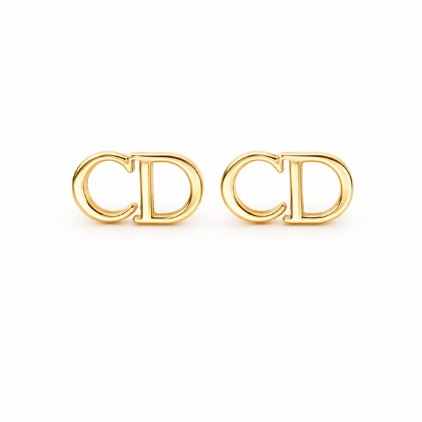 Golden Charm Studs