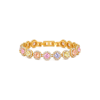 Solenne Pastel Halo Bracelet