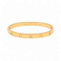 Classic Gold Band Bracelet