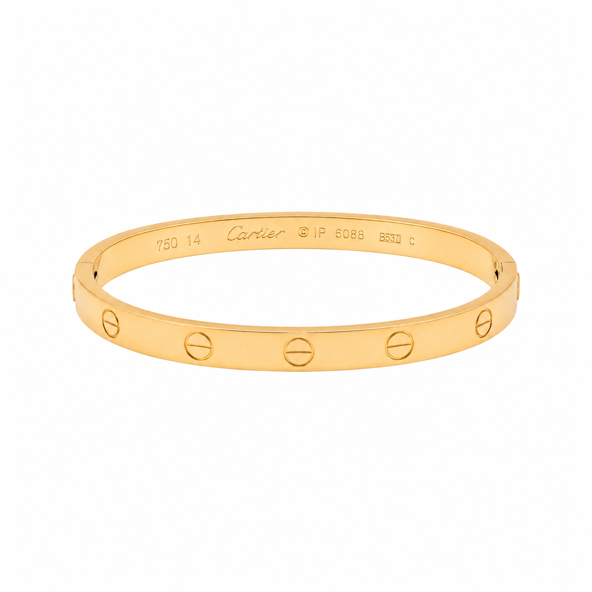Classic Gold Band Bracelet